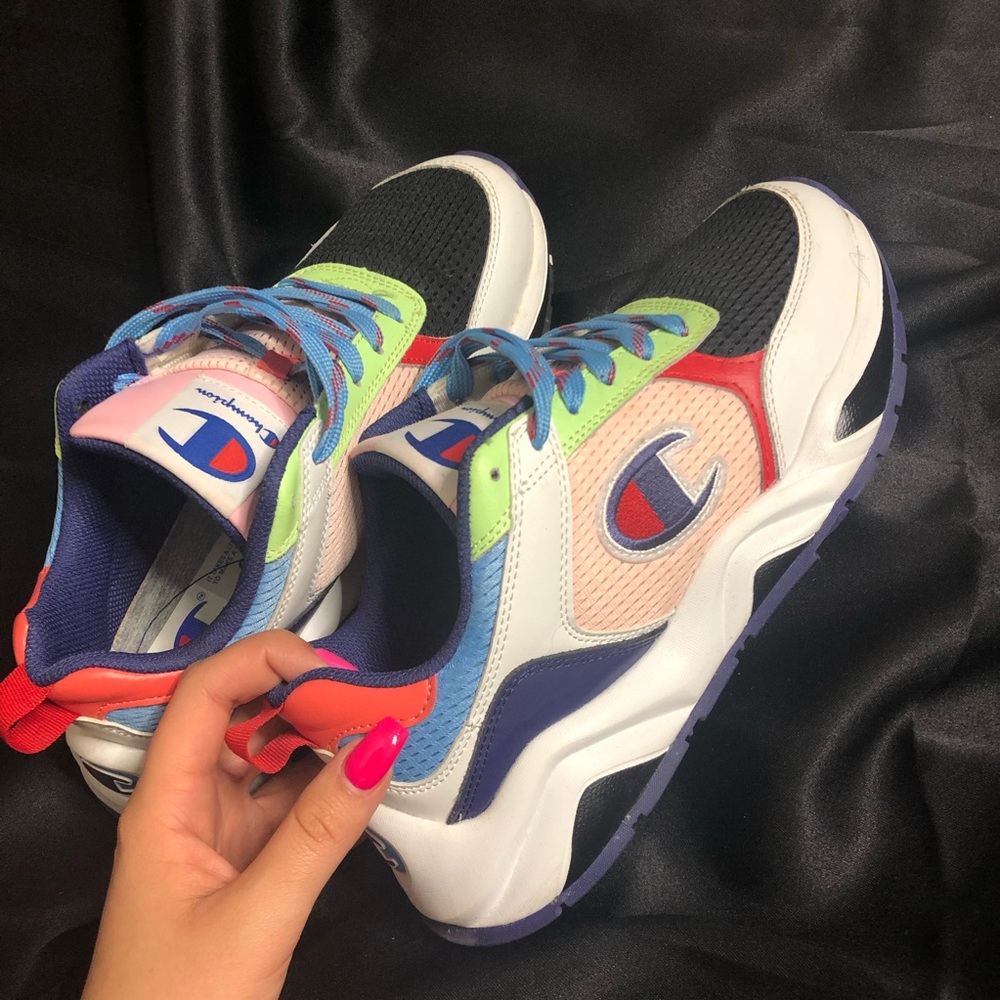 colorblock champion sneakers